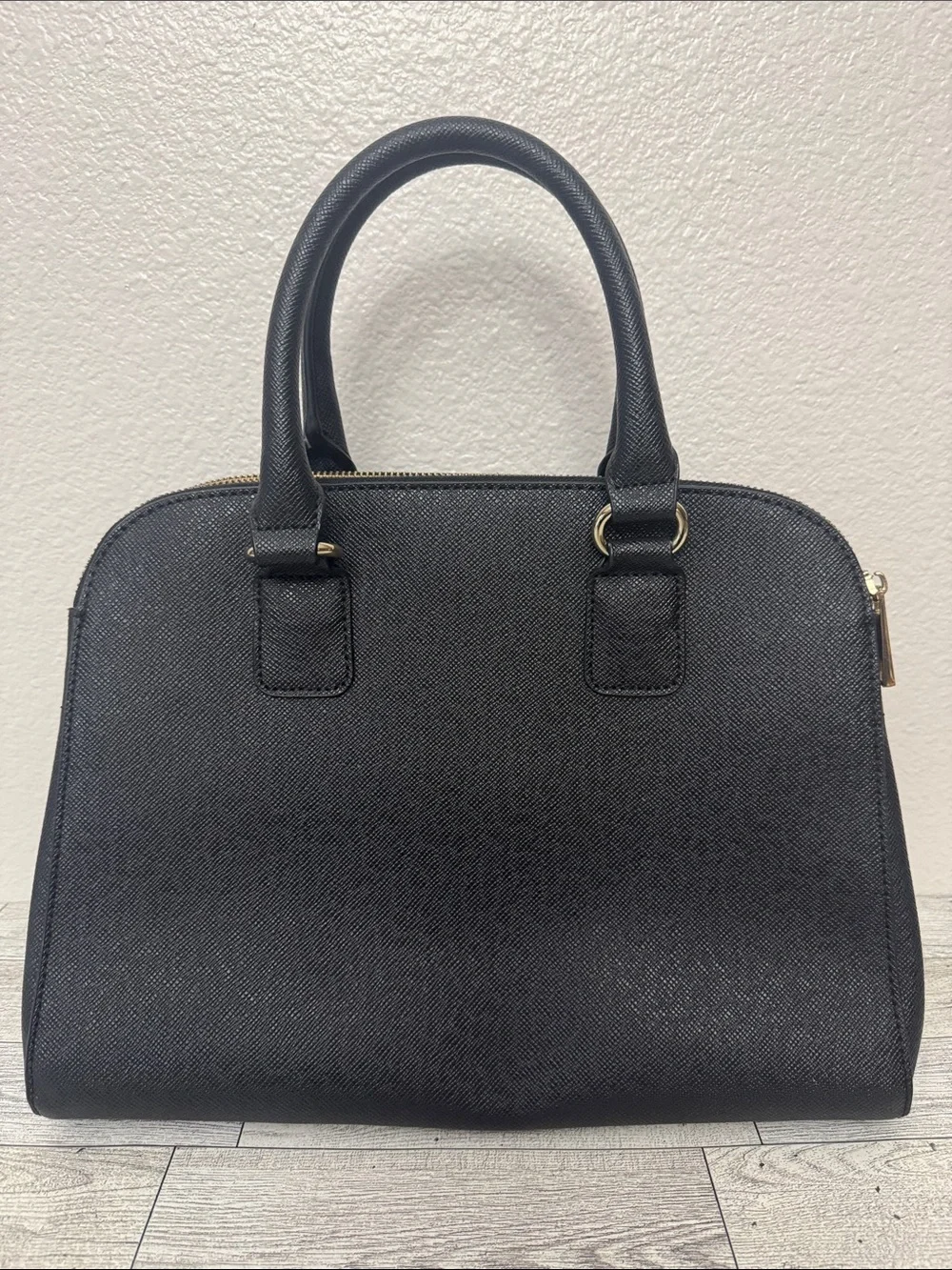 Aldo Black Structured Satchel